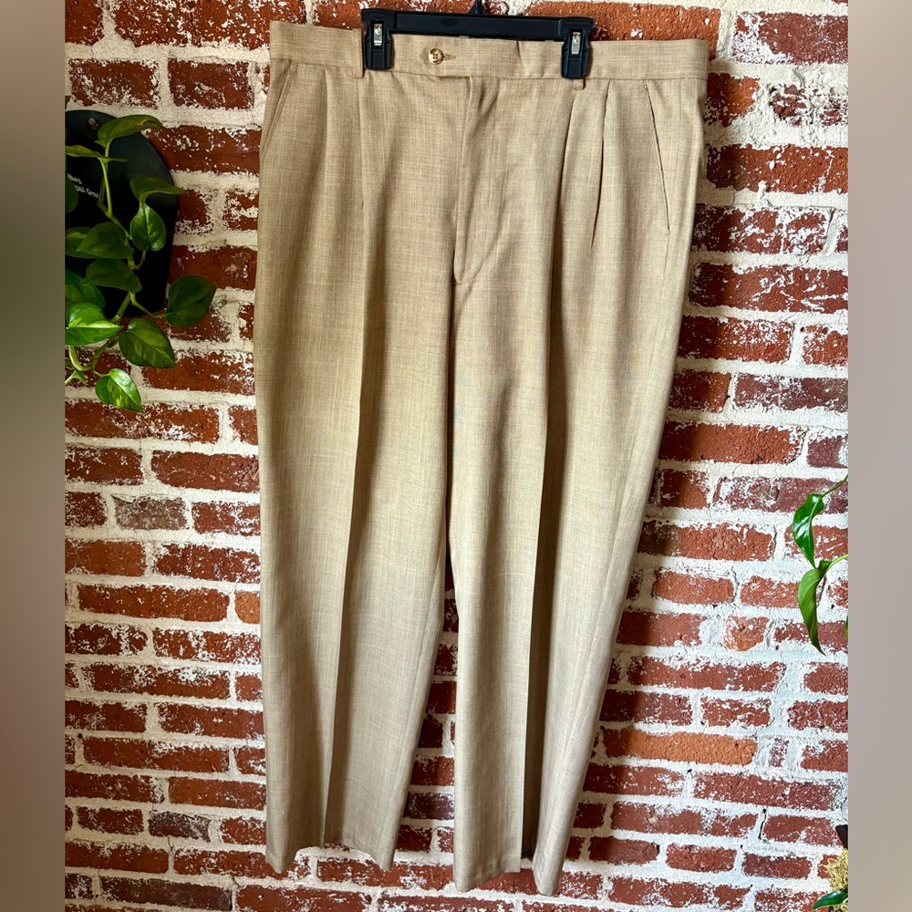 Vintage Men’s Pronti Tan Trousers
